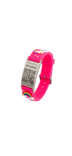 Bracelet connecté de sécurité Oryzenn pour enfant, modèle Licorne