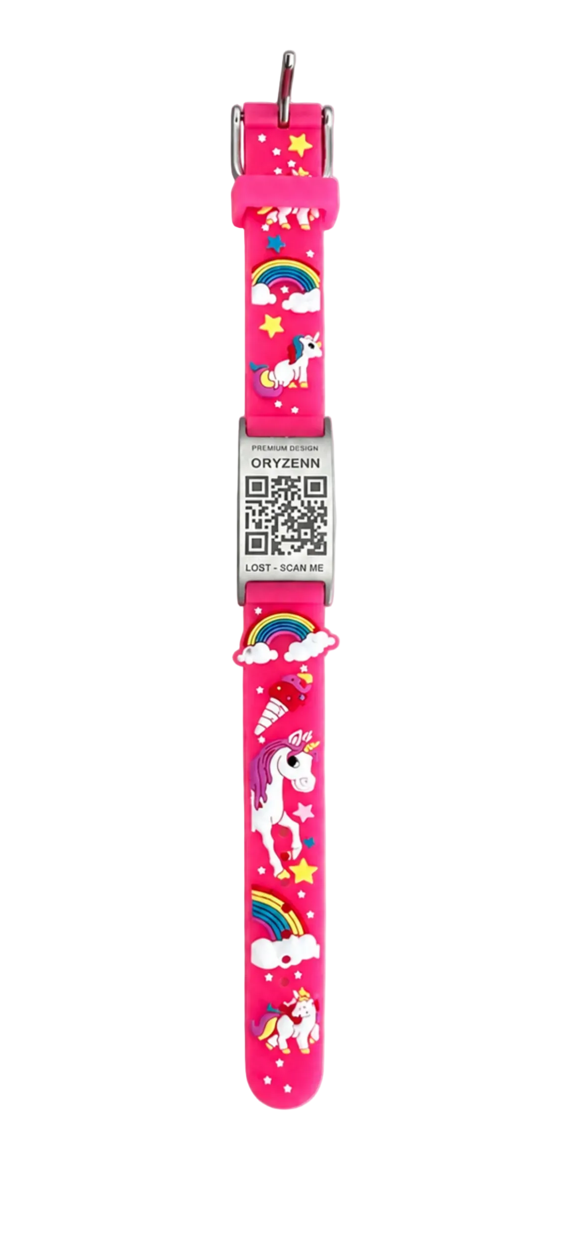 Bracelet QR Sécurité Enfant – Licorne